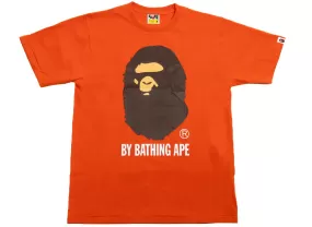 A Bathing Ape By Bathing Ape Tee in Orange