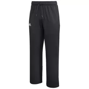 adidas Men's Black/White Team Issue Open Hem Pant