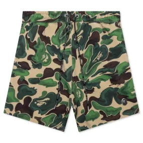 Bape Art Camo Sweat Shorts - Green