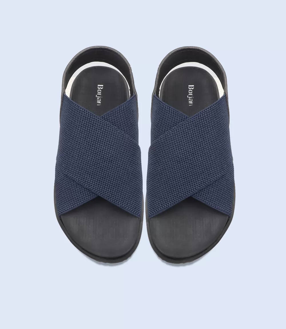 BM4836-NAVY-Men Sandals