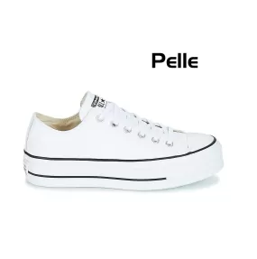 Converse Platform Lift Pelle White