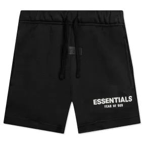 Essentials Kid's Core Sweatshort - Stretch Limo