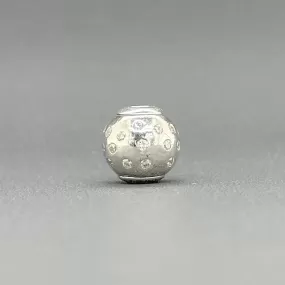 Estate Pandora SS CZ Essence Joy Bead Charm