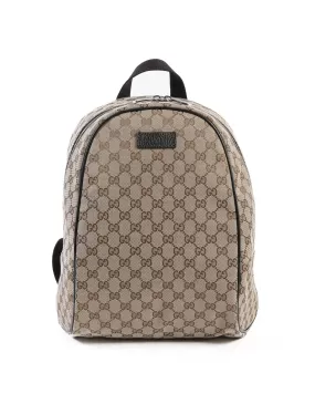 Gucci Monogram Canvas Backpack