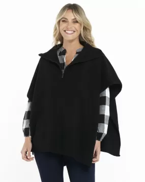 Isla Zip Cape Black