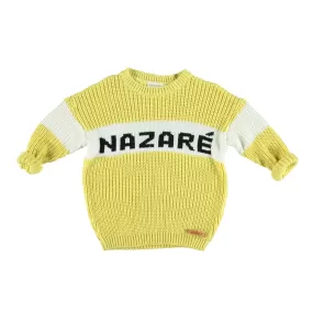 Knitted Sweater - Yellow 'Nazare'