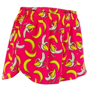 Men's 3" Half Split Shorts- Gone Bananas