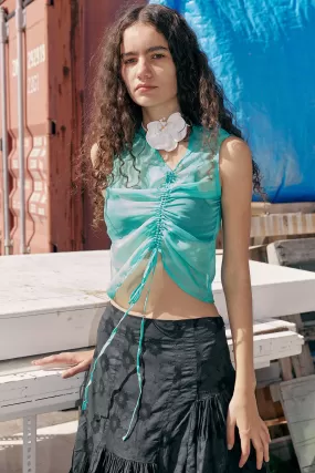 Muse The Label - Rosie Top - Turquoise