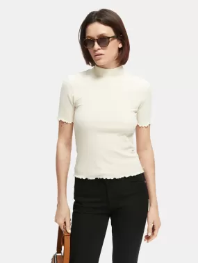 Scotch & Soda Mock Neck Top