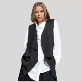 Simple Moderne Irregular Design Vest