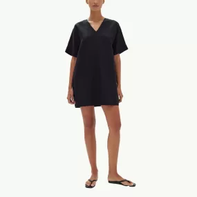 Solna Linen Dress - Black